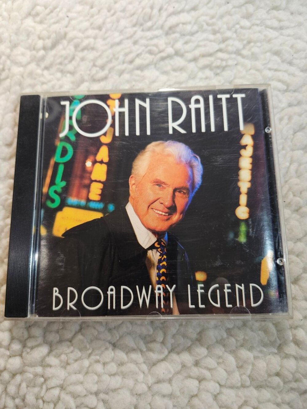 John Raitt Broadway Legend CD Angel Records Original Broadway Cast 1995 Stereo